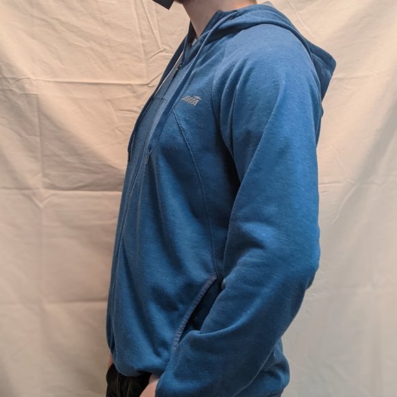 Avia Zip-Up Hoodie (Blue) - Picture 3 of 7